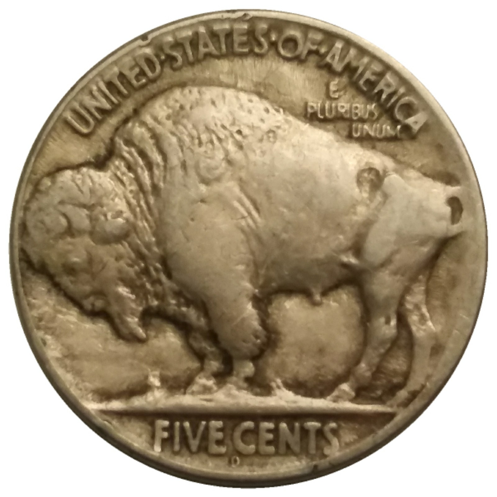 1925-D-5c-Buffalo-Nickel